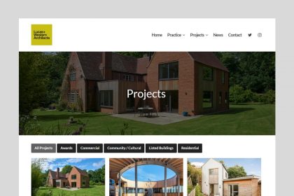 Lucas And Western Architects - New Website